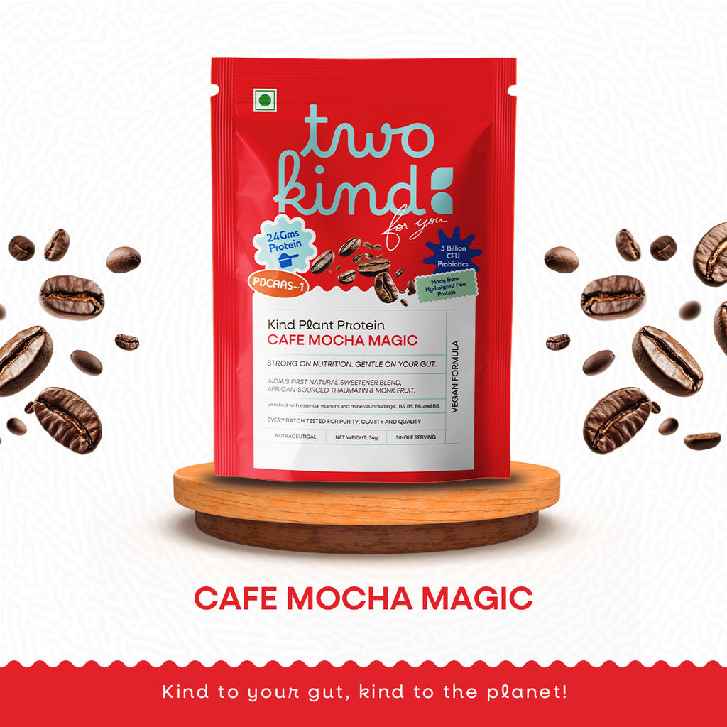 Kind Plant Protein 1kg (Cafe Mocha Magic)